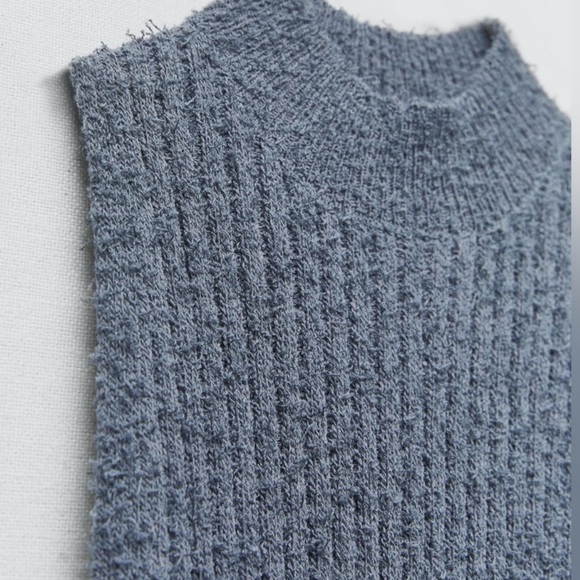 Zara CHENILLE DRESS - Picture 4 of 7